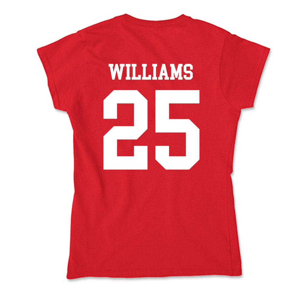Tampa - NCAA Beach Volleyball : Angel Williams - Soft Style Women’s T-Shirt-1