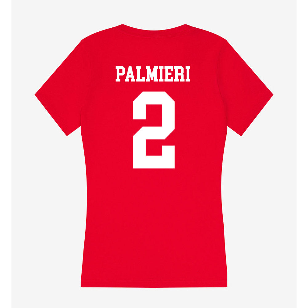 Tampa - NCAA Women's Basketball : Giorgia Palmieri - Women's V-Neck T-Shirt-1