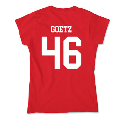 Tampa - NCAA Men's Lacrosse : Brady Goetz - Soft Style Women’s T-Shirt-1