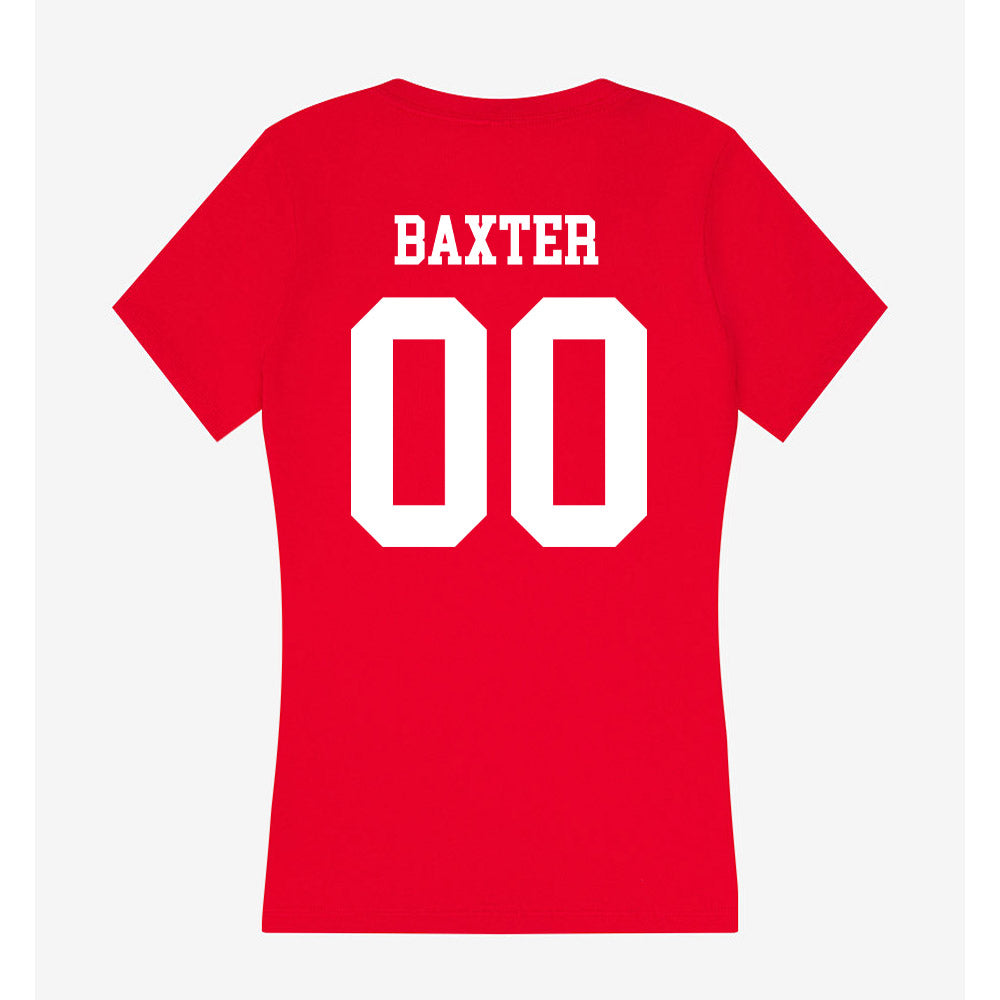 Tampa - NCAA Women's Soccer : Emerson Baxter - Women's V-Neck T-Shirt-1