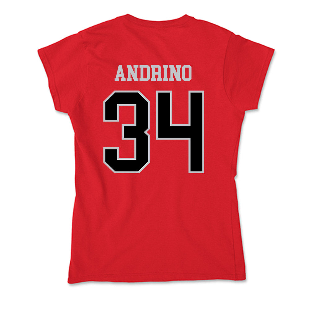 CSUN - NCAA Women's Soccer : Isabella Andrino - Soft Style Women’s T-Shirt-1
