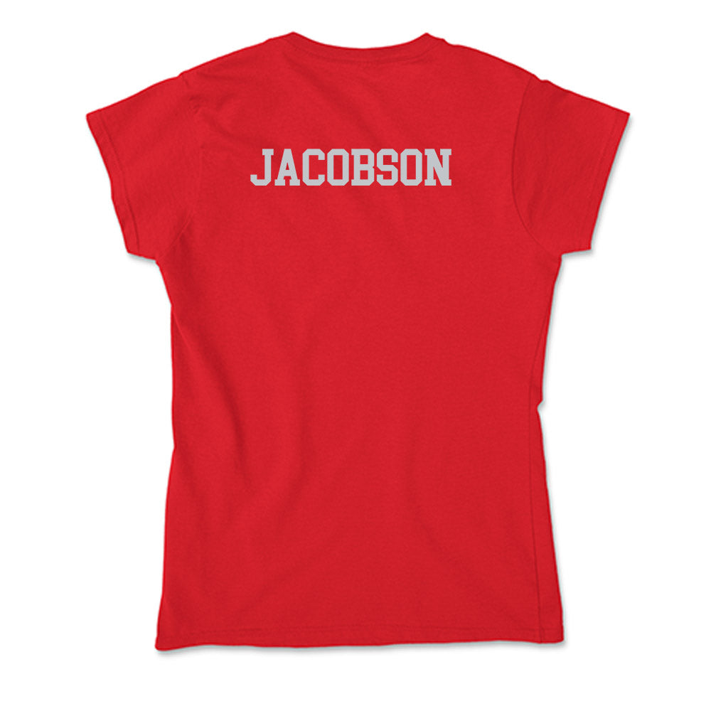 CSUN - NCAA Women's Cross Country : Ami Jacobson - Soft Style Women’s T-Shirt-1