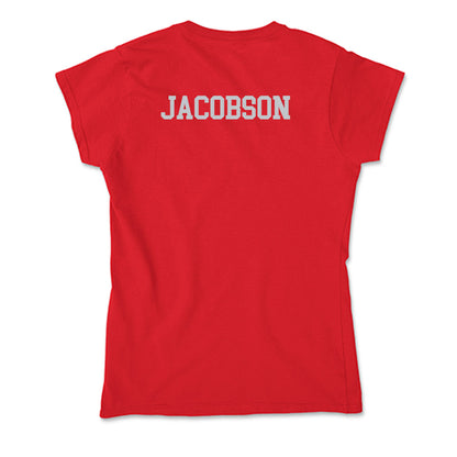 CSUN - NCAA Women's Cross Country : Ami Jacobson - Soft Style Women’s T-Shirt-1