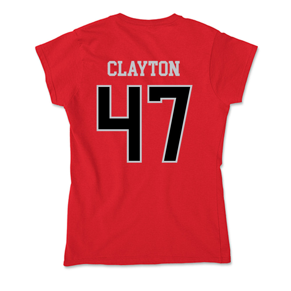 CSUN - NCAA Baseball : Royce Clayton - Soft Style Women’s T-Shirt-1