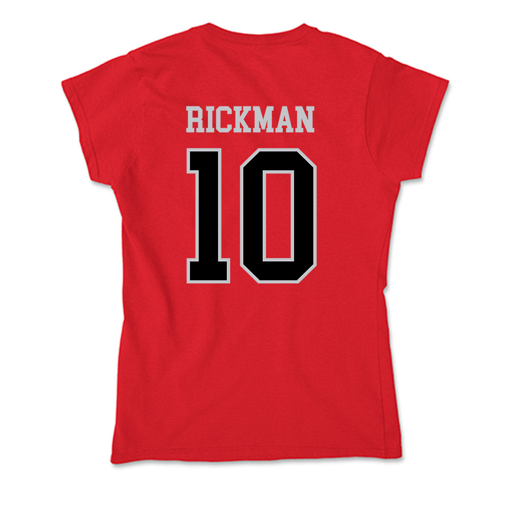 CSUN - NCAA Baseball : Mateo Rickman - Soft Style Women’s T-Shirt-1