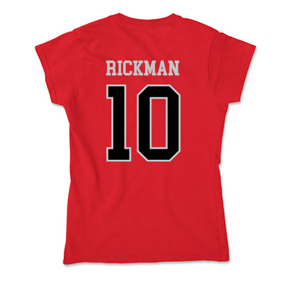 CSUN - NCAA Baseball : Mateo Rickman - Soft Style Women’s T-Shirt-1