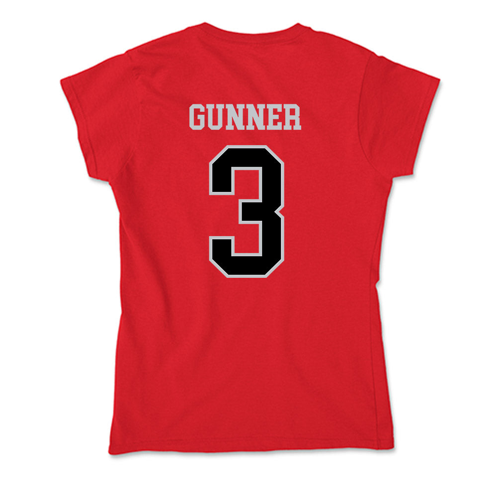 CSUN - NCAA Beach Volleyball : Julia Gunner - Soft Style Women’s T-Shirt-1