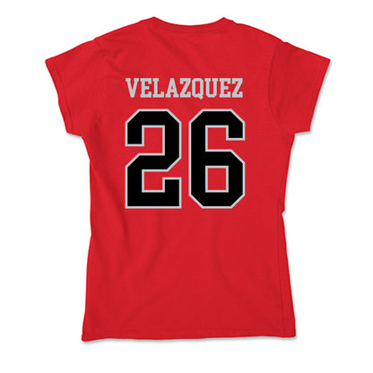 CSUN - NCAA Women's Soccer : Ariah Velazquez - Soft Style Women’s T-Shirt-1