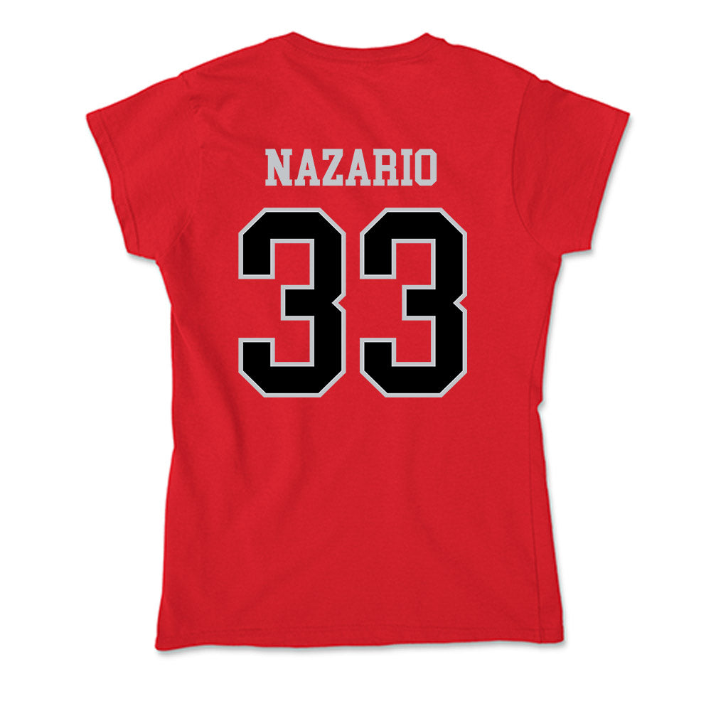 CSUN - NCAA Women's Basketball : Rita Nazario - Soft Style Women’s T-Shirt-1