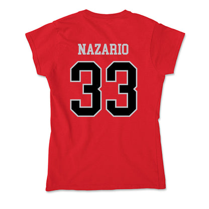 CSUN - NCAA Women's Basketball : Rita Nazario - Soft Style Women’s T-Shirt-1