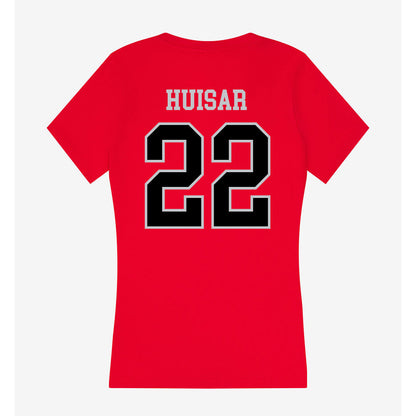 CSUN - NCAA Women's Water Polo : Leah Huisar - Women's V-Neck T-Shirt-1