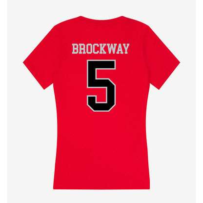 CSUN - NCAA Women's Volleyball : Hailey Brockway - Women's V-Neck T-Shirt-1