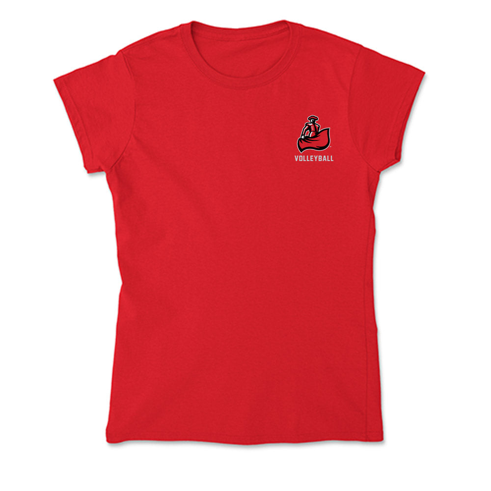 CSUN - NCAA Women's Volleyball : Rylee Giesen - Soft Style Women’s T-Shirt-0