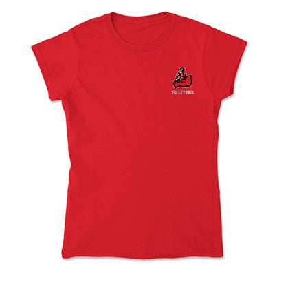 CSUN - NCAA Women's Volleyball : Rylee Giesen - Soft Style Women’s T-Shirt-0