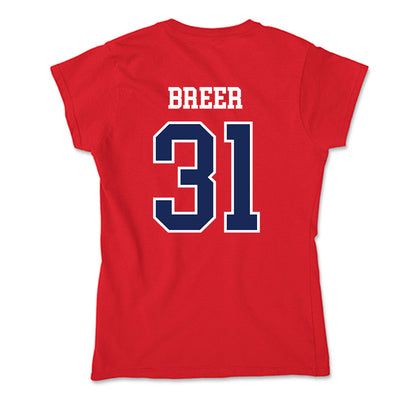 Belmont - NCAA Softball : Ryan Breer - Soft Style Women’s T-Shirt-1
