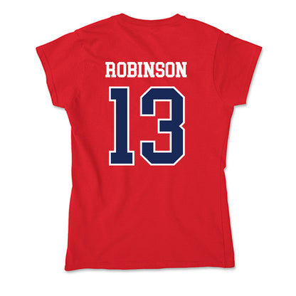 Belmont - NCAA Men's Soccer : Hayden Robinson - Soft Style Women’s T-Shirt-1