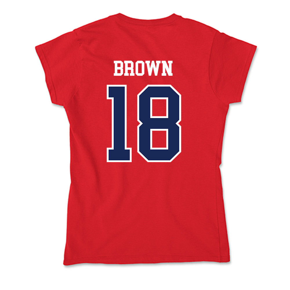 Belmont - NCAA Baseball : Zane Brown - Soft Style Women’s T-Shirt-1
