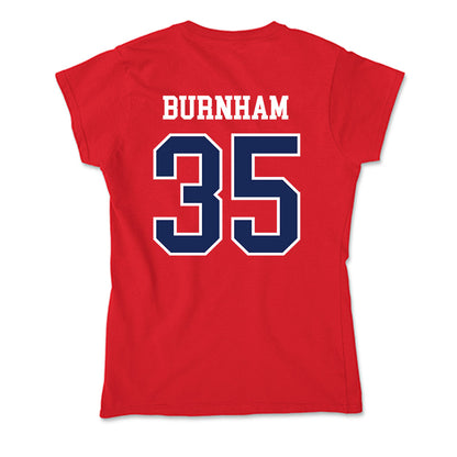 Belmont - NCAA Baseball : Noah Burnham - Soft Style Women’s T-Shirt-1