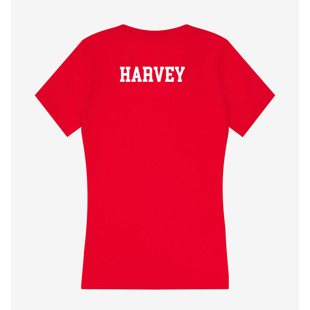 Belmont - NCAA Women's Track & Field : sophia harvey - Women's V-Neck T-Shirt-1