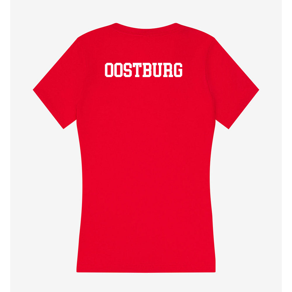 Belmont - NCAA Women's Track & Field : Sabrina Oostburg - Women's V-Neck T-Shirt-1
