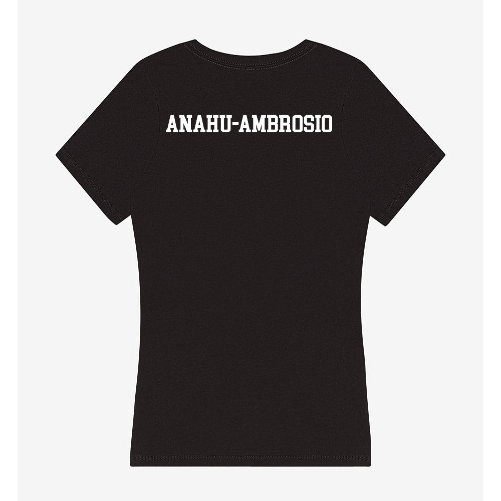 Idaho State - NCAA Football : Zedekiah Anahu-Ambrosio - Women's V-Neck T-Shirt-1