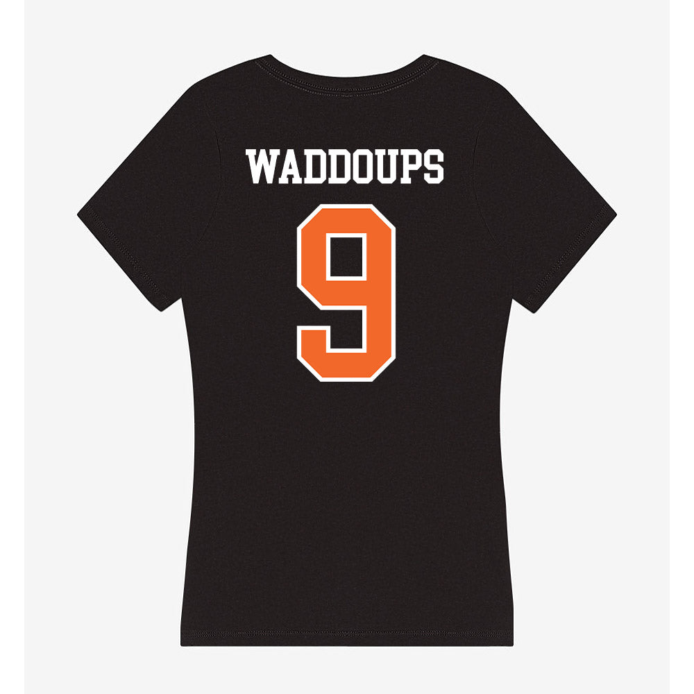 Idaho State - NCAA Women's Volleyball : Nora Waddoups - Women's V-Neck T-Shirt-1