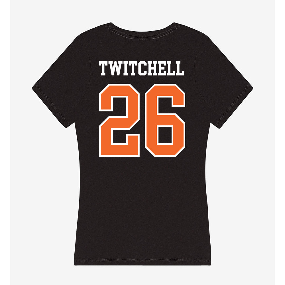 Idaho State - NCAA Women's Soccer : Landyn Twitchell - Women's V-Neck T-Shirt-1
