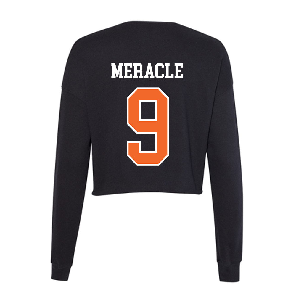 Idaho State - NCAA Softball : Megan Meracle - Women's Cropped Crew Fleece-1