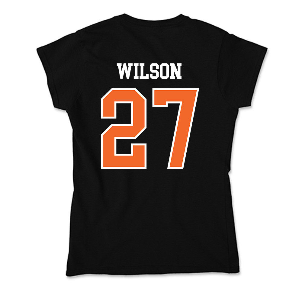 Idaho State - NCAA Football : Jaylin Wilson - Soft Style Women’s T-Shirt-1