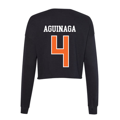 Idaho State - NCAA Softball : Kasey Aguinaga - Women's Cropped Crew Fleece-1