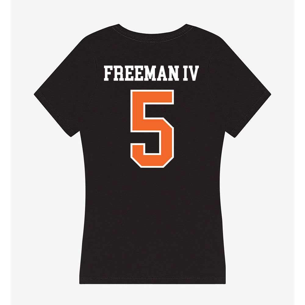 Idaho State - NCAA Football : Robert Freeman IV - Women's V-Neck T-Shirt-1
