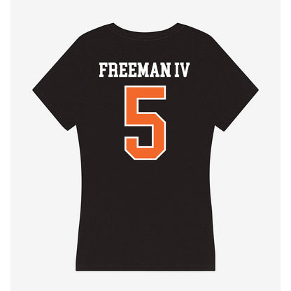 Idaho State - NCAA Football : Robert Freeman IV - Women's V-Neck T-Shirt-1