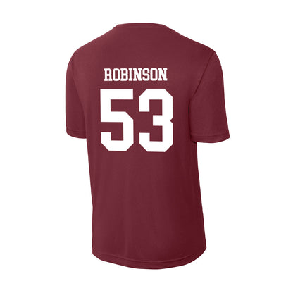 AAMU - NCAA Football : John Robinson - Activewear T-Shirt-1