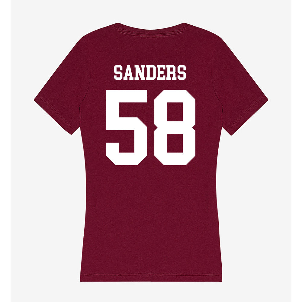 AAMU - NCAA Football : Trey Sanders - Women's V-Neck T-Shirt-1