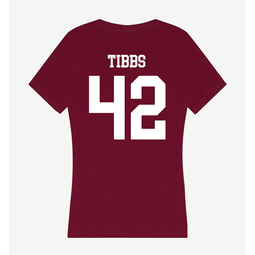 AAMU - NCAA Football : Andre Tibbs - Women's V-Neck T-Shirt-1