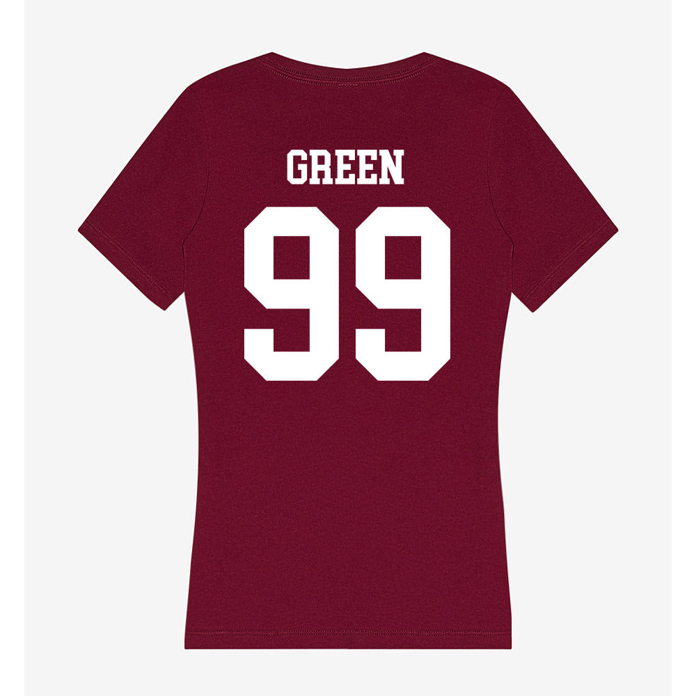AAMU - NCAA Football : Keith Green - Women's V-Neck T-Shirt-1