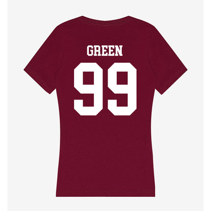 AAMU - NCAA Football : Keith Green - Women's V-Neck T-Shirt-1