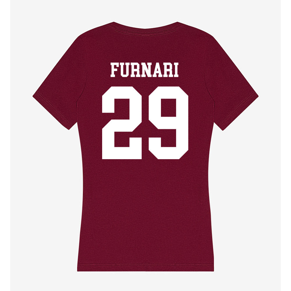 AAMU - NCAA Softball : Mckenna Furnari - Women's V-Neck T-Shirt-1
