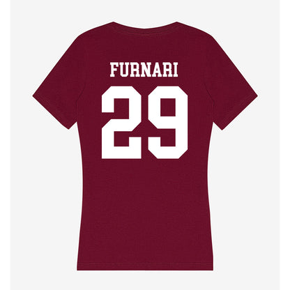 AAMU - NCAA Softball : Mckenna Furnari - Women's V-Neck T-Shirt-1