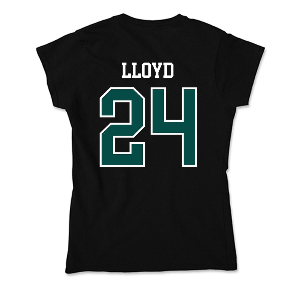 Humboldt State - NCAA Women's Basketball : Kyori Lloyd - Soft Style Women’s T-Shirt-1