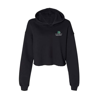 Humboldt State - NCAA Women's Basketball : Riley Sanz - Women's Crop Fleece Hoodie-0