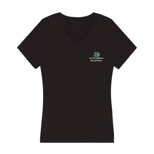 Humboldt State - NCAA Women's Volleyball : Tatyana Jennings - Women's V-Neck T-Shirt-0