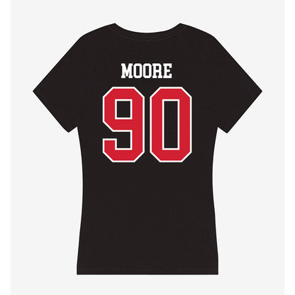 SEMO - NCAA Football : Quran Moore - Women's V-Neck T-Shirt-1