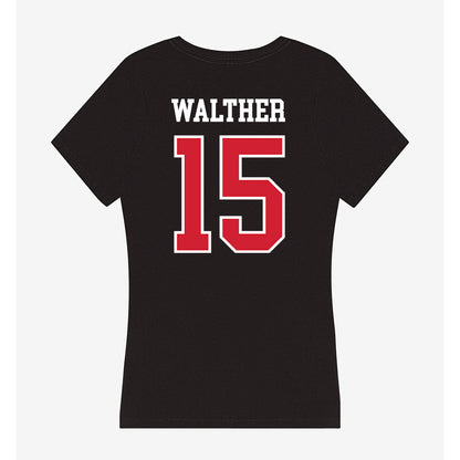 SEMO - NCAA Softball : Jaylie Walther - Women's V-Neck T-Shirt-1