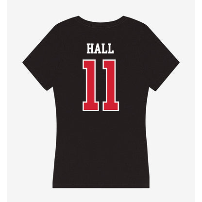 SEMO - NCAA Football : Lamari Hall - Women's V-Neck T-Shirt-1