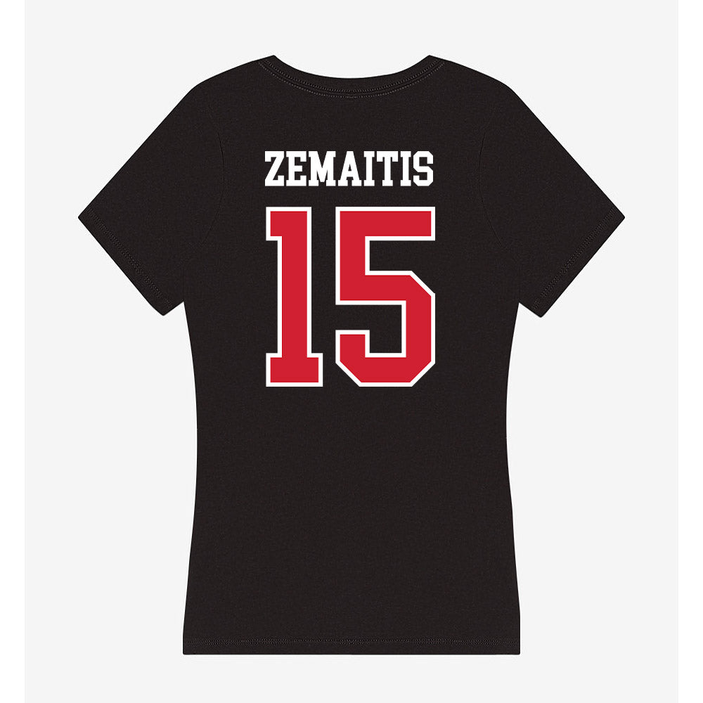 SEMO - NCAA Baseball : Drew Zemaitis - Women's V-Neck T-Shirt-1