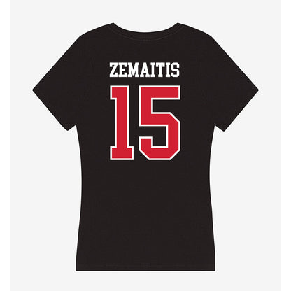 SEMO - NCAA Baseball : Drew Zemaitis - Women's V-Neck T-Shirt-1