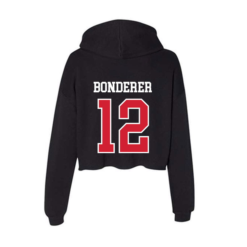SEMO - NCAA Women's Basketball : Jolie Bonderer - Women's Crop Fleece Hooded Sweatshirt-1
