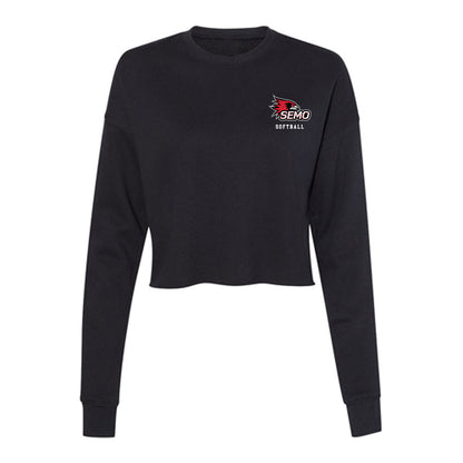 SEMO - NCAA Softball : Jaylie Walther - Women's Cropped Crew Fleece-0