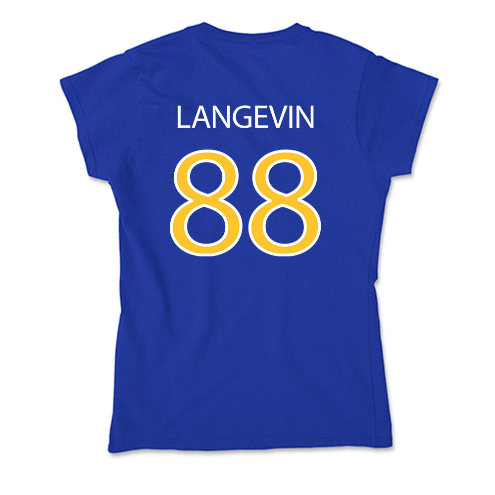 Hofstra - NCAA Men's Lacrosse : Cole Langevin - Soft Style Women’s T-Shirt-1
